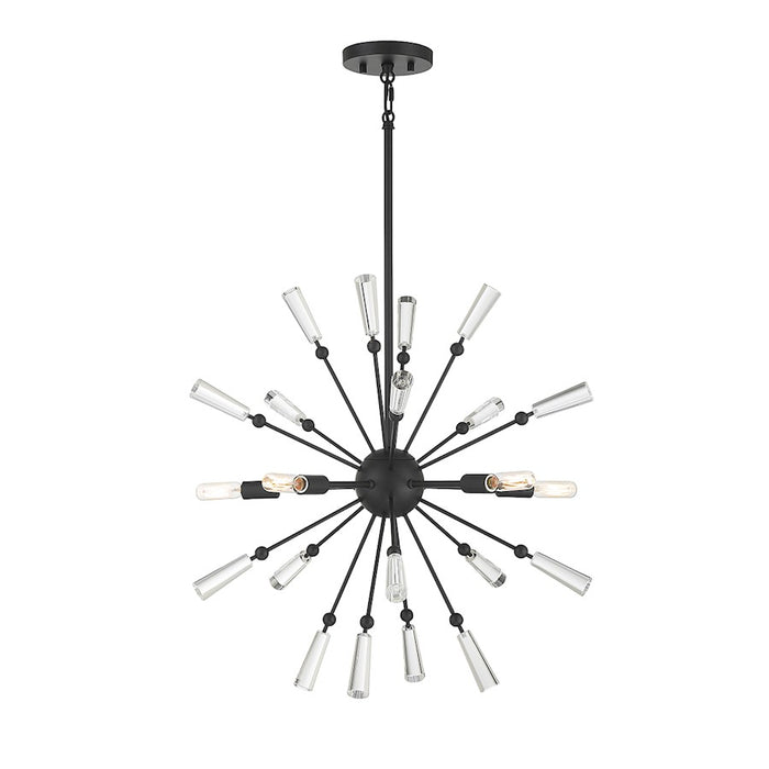 Savoy House 5-Light 26" Pendant, Matte Black - M7028MBK