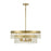 Savoy House 6-Light Pendant, Natural Brass - M7038NB