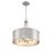 Savoy House 4-Light Pendant, Antique Silver