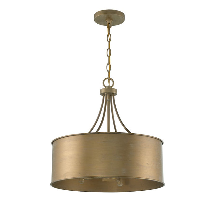 Savoy House 4-Light Pendant, Brushed Gold