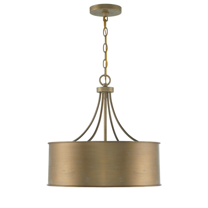 Savoy House 4-Light Pendant, Brushed Gold