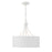 Meridian 4 Light Pendant, Bisque White