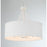 Meridian 4 Light Pendant, Bisque White