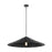 Meridian 1 Light 35" Pendant, Matte Black