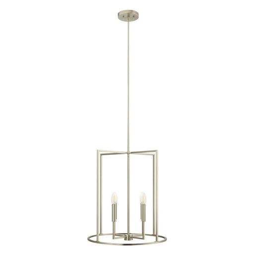 Savoy House Meridian 4Lt Pendant, Brushed Nickel