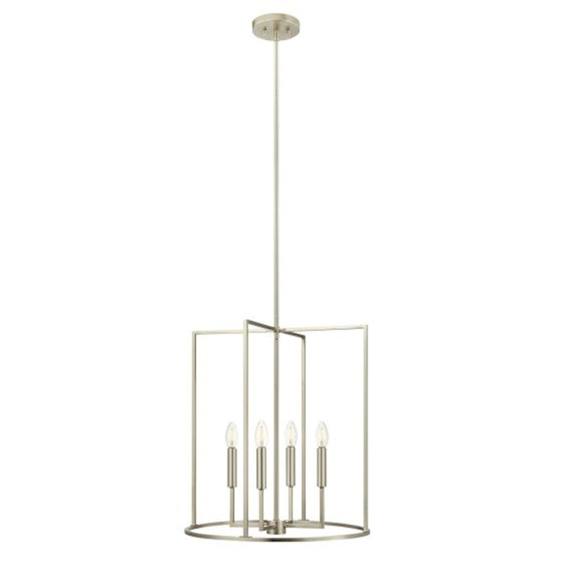 Savoy House Meridian 4Lt Pendant, Brushed Nickel