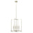 Savoy House Meridian 4Lt Pendant, Brushed Nickel