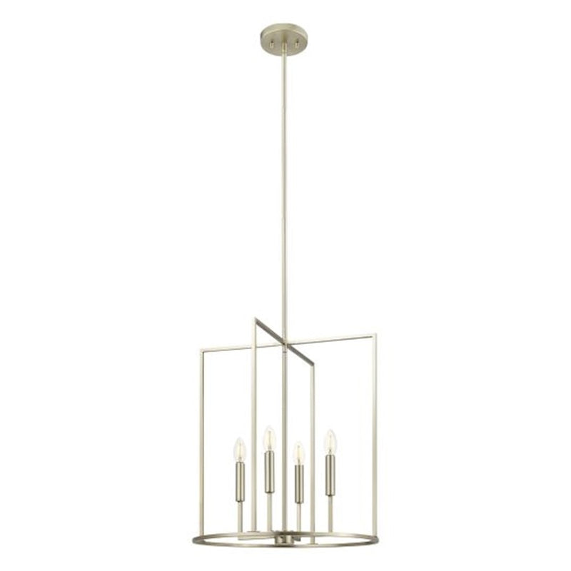 Savoy House Meridian 4Lt Pendant, Brushed Nickel