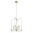 Savoy House Meridian 4Lt Pendant, Brushed Nickel