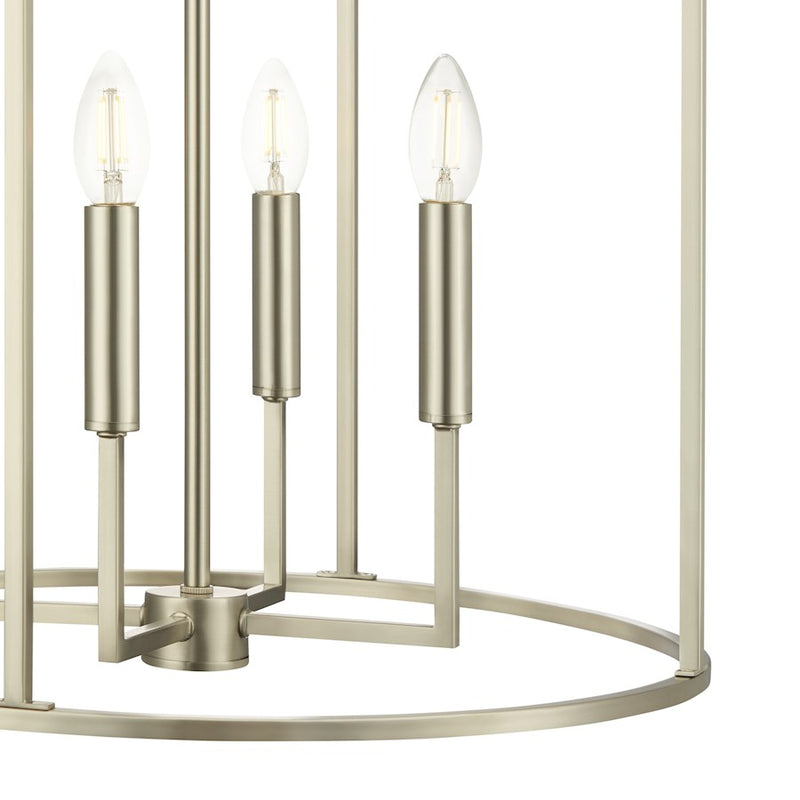 Savoy House Meridian 4Lt Pendant, Brushed Nickel