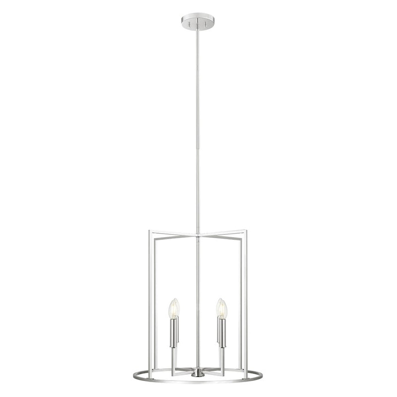 Savoy House Meridian 4Lt Pendant, Chrome