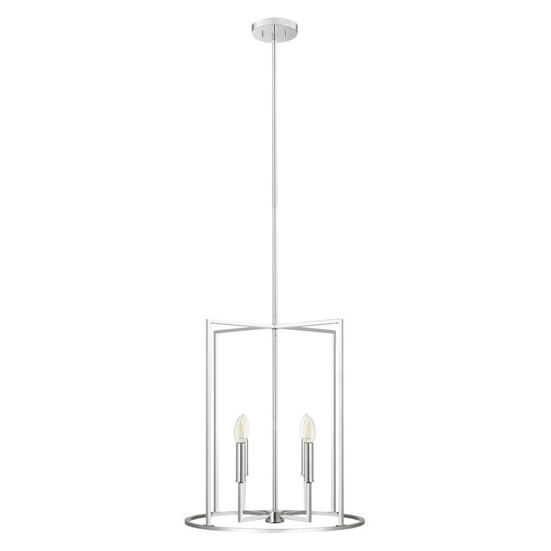 Savoy House Meridian 4Lt Pendant, Chrome