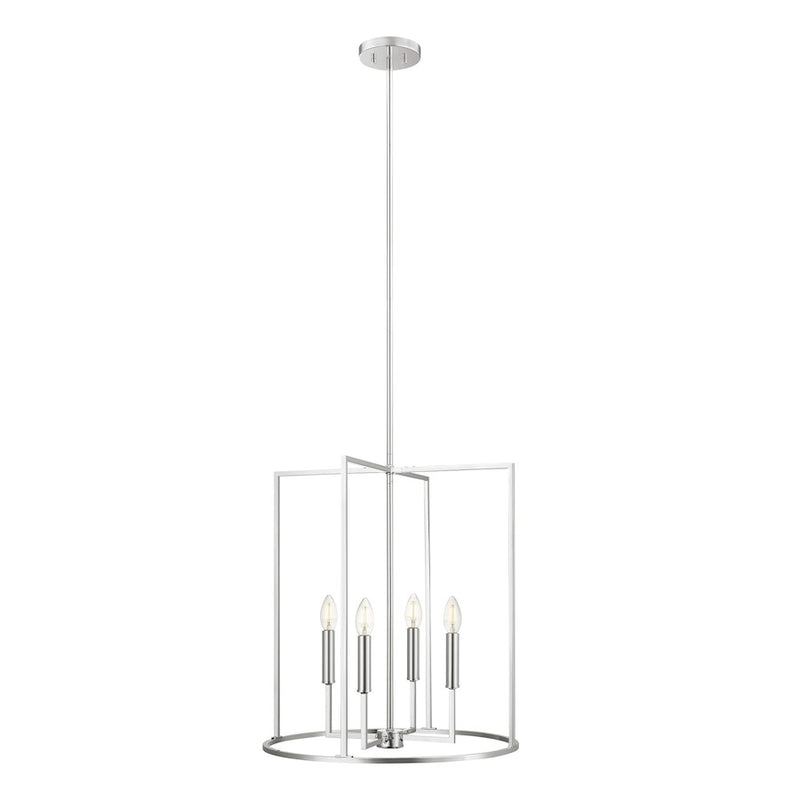 Savoy House Meridian 4Lt Pendant, Chrome