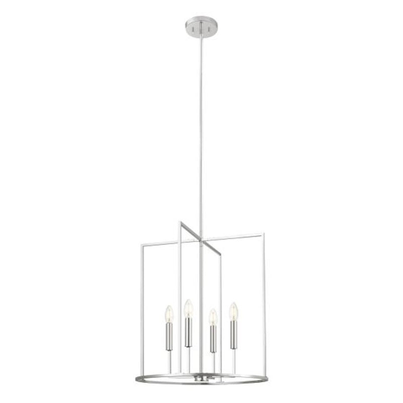 Savoy House Meridian 4Lt Pendant, Chrome