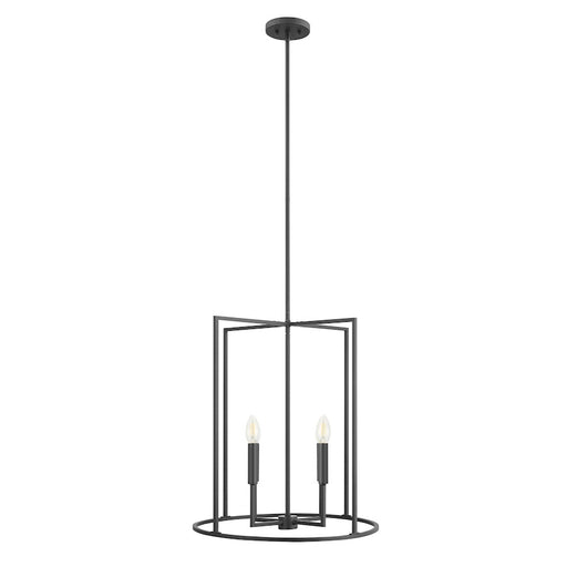 Savoy House Meridian 4Lt Pendant, Black