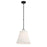 Savoy House Meridian 1Lt 15" Pendant, Black