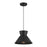 Savoy House Meridian 1Lt 12" Pendant, Black - M7049MBK