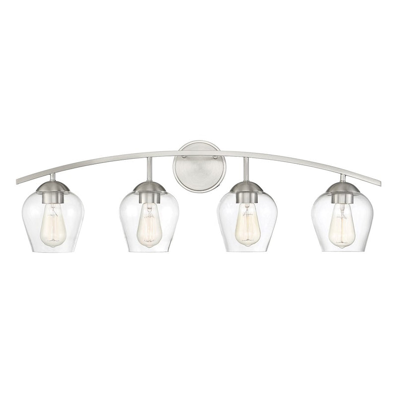 Meridian Transitional 4 Light 10" Bathroom Vanity