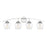 Savoy House 4-Light 33" Bathroom Vanity Light, Chrome - M80033CH