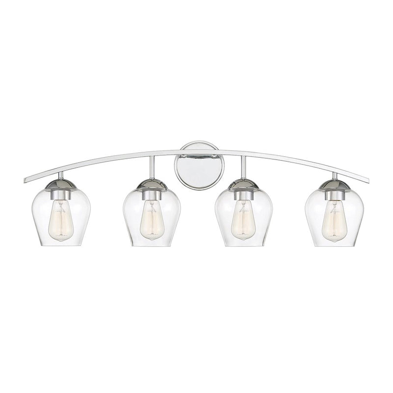 Meridian Transitional 4 Light 10" Bathroom Vanity