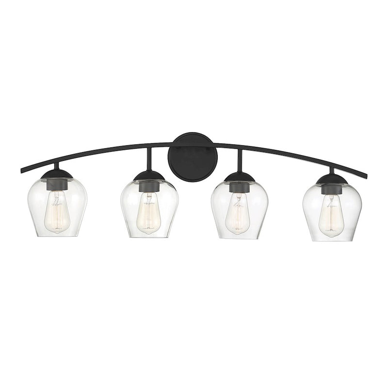 Meridian Transitional 4 Light 10" Bathroom Vanity