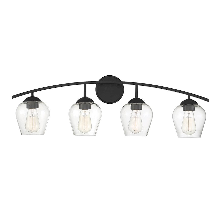 Meridian Transitional 4 Light 10" Bathroom Vanity