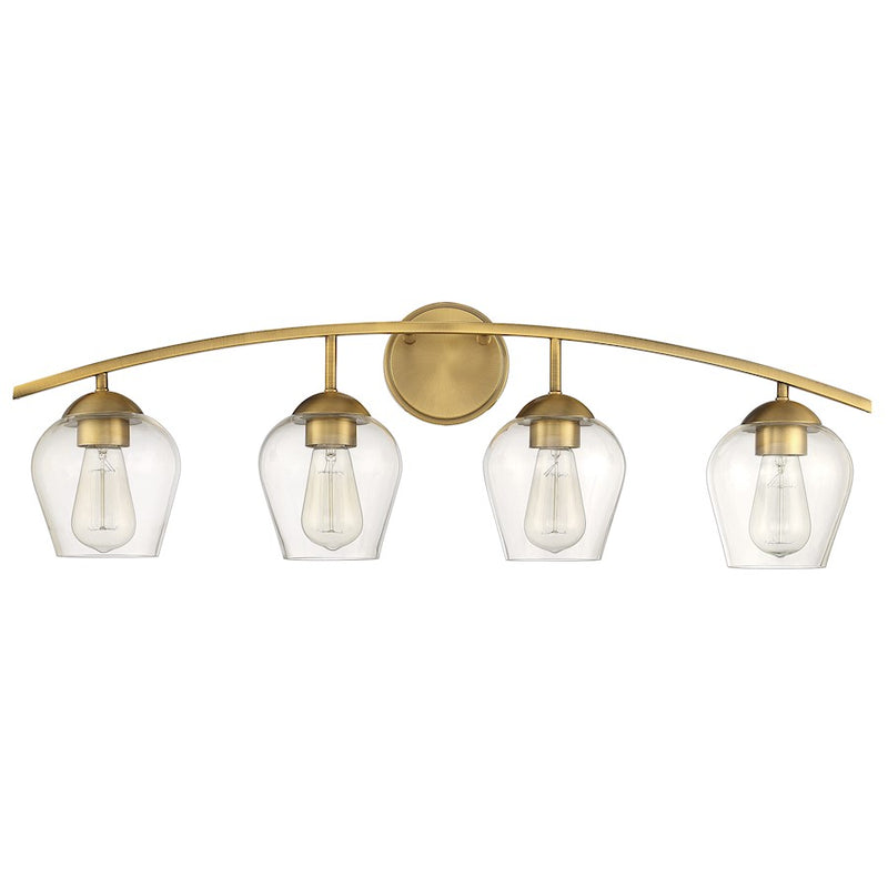 Meridian Transitional 4 Light 10" Bathroom Vanity