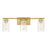 Savoy House 3-Light 24" Bathroom Vanity Light, Natural Brass/Swirl - M80038NB