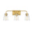 Savoy House 3-Light 24" Bathroom Vanity Light, Natural Brass - M80044NB