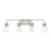 Savoy House 4-Light 32" Bathroom Vanity Light, Brushed Nickel/Clear - M80045BN