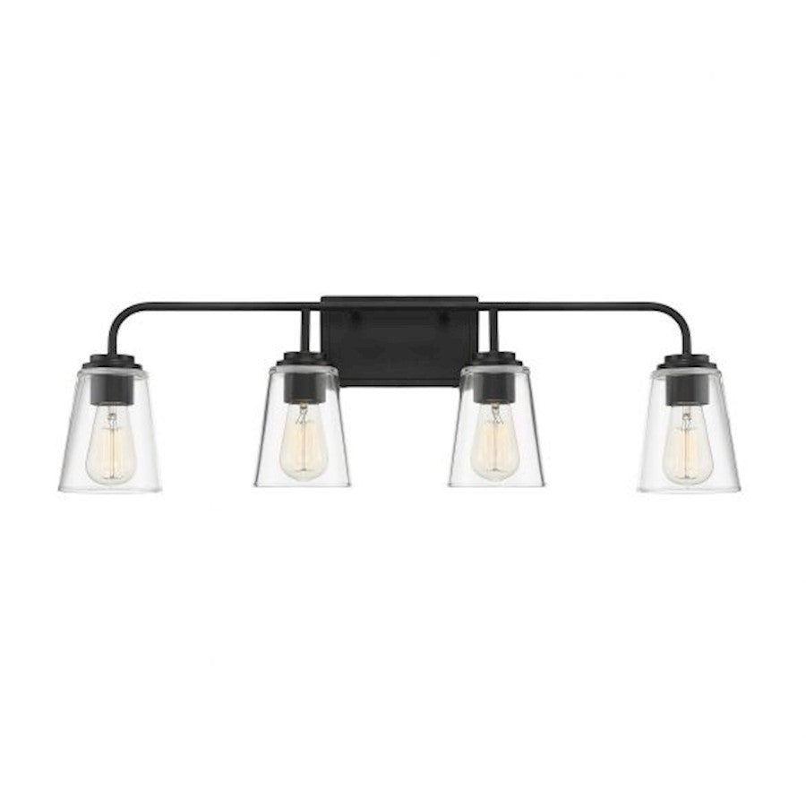 Meridian Industrial 4 Light 9" Bathroom Vanity