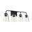 Meridian Industrial 4 Light 9" Bathroom Vanity