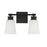 Savoy House 2-Light 14" Bathroom Vanity Light, Matte Black