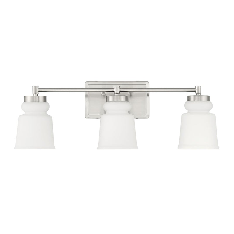 Meridian Contemporary 3 Light 8" Bathroom Vanity