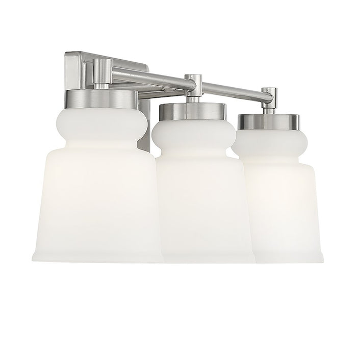 Meridian Contemporary 3 Light 8" Bathroom Vanity