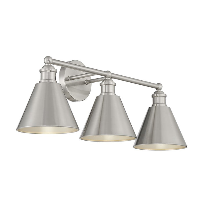 Meridian Modern Farmhouse 3 Light 10" Bathroom Vanity
