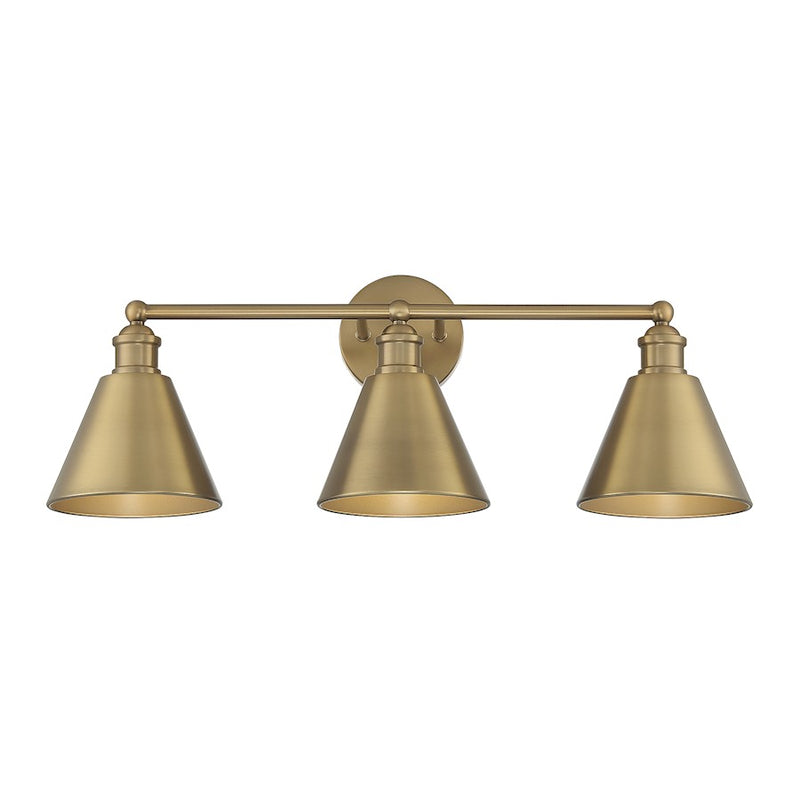 Meridian Modern Farmhouse 3 Light 10" Bathroom Vanity