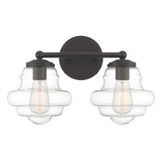 Savoy House 2-Light 17" Bathroom Vanity Light , Oil Rubbed Bronze - M80072ORB