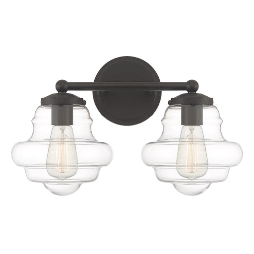 Savoy House 2-Light 17" Bathroom Vanity Light , Oil Rubbed Bronze - M80072ORB