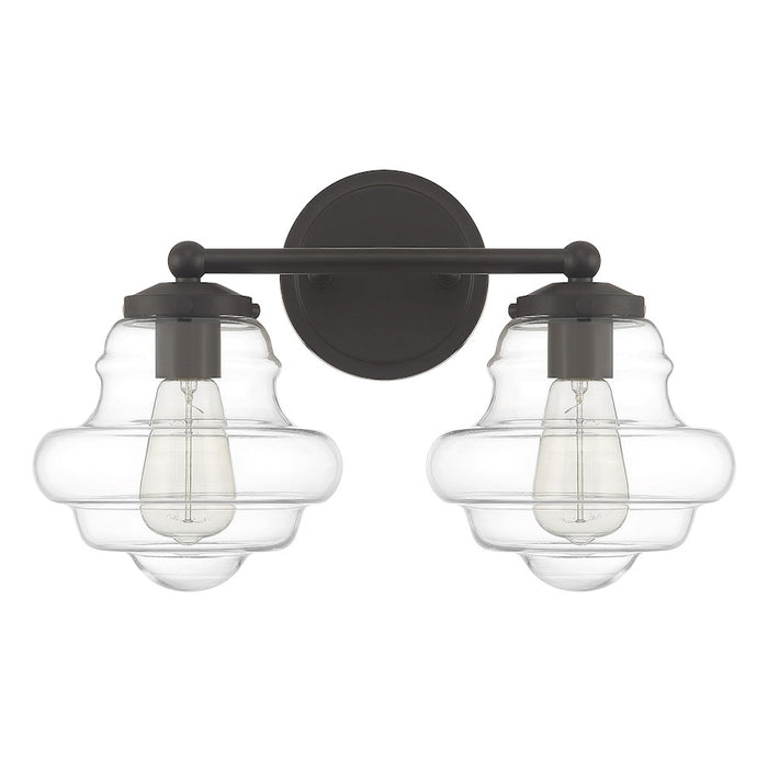 Savoy House 2-Light 17" Bathroom Vanity Light , Oil Rubbed Bronze