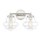 Savoy House 2-Light 17" Bathroom Vanity Light, Polished Nickel - M80072PN