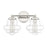 Savoy House 2-Light 17" Bathroom Vanity Light, Polished Nickel