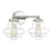 Savoy House 2-Light 17" Bathroom Vanity Light, Polished Nickel