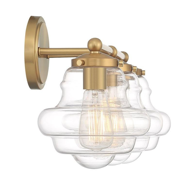 Meridian Vintage 3 Light 10" Bathroom Vanity