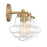 Savoy House 3-Light 26" Bathroom Vanity Light, Natural Brass