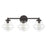 Savoy House 3-Light 26" Bathroom Vanity Light, Oil Rubbed Bronze