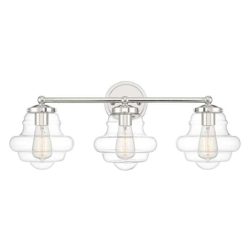 Meridian Vintage 3 Light 10" Bathroom Vanity