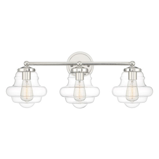Meridian Vintage 3 Light 10" Bathroom Vanity