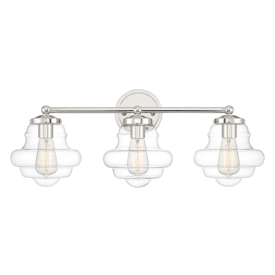 Meridian Vintage 3 Light 10" Bathroom Vanity