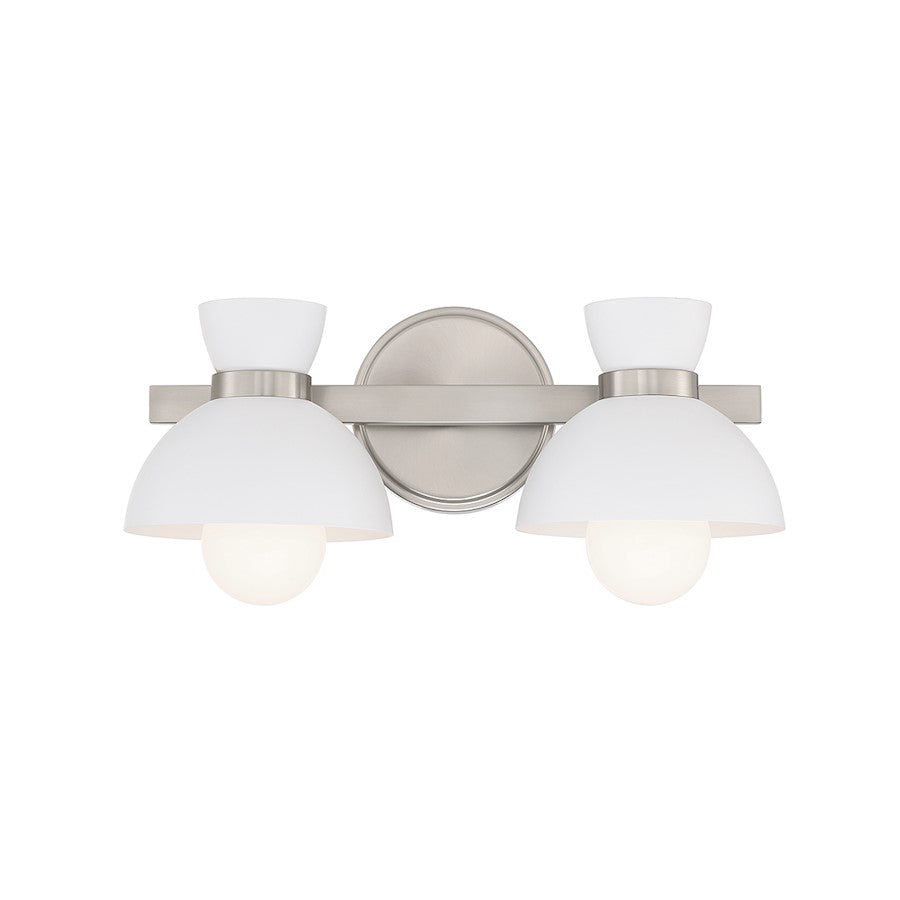 Savoy Meridian 2 Light Bathroom Vanity